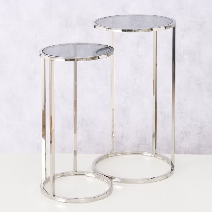 Tables silver (set)