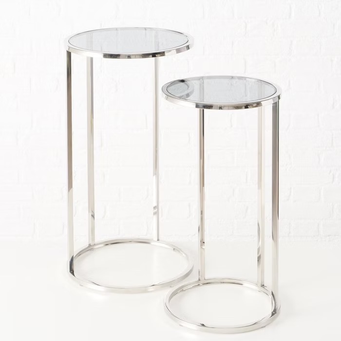Tables silver (set)