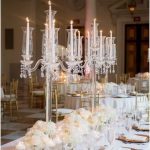 Transparent candle holders