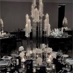 Transparent candle holders