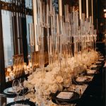 Transparent candle holders