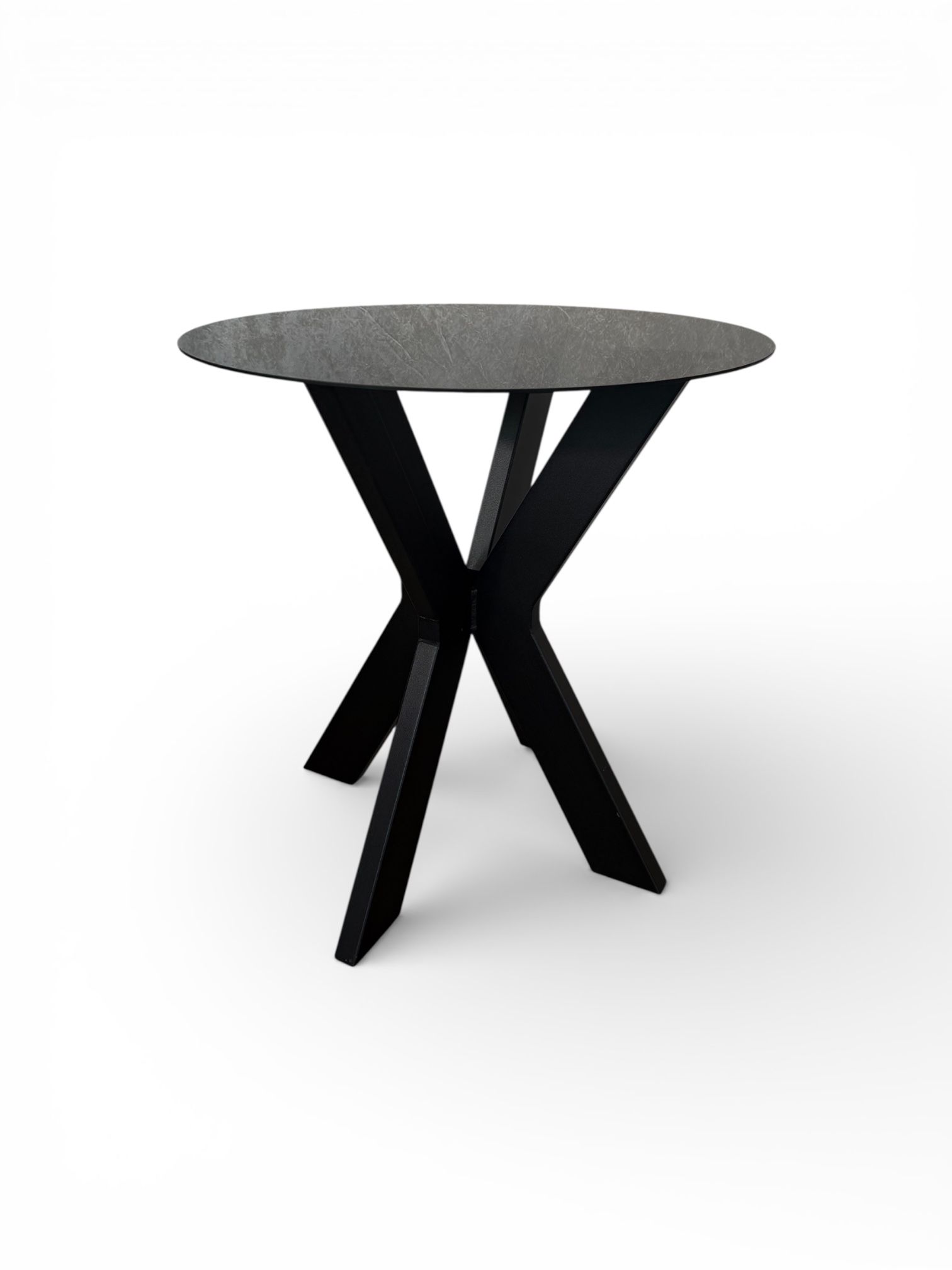 Table with dark glass