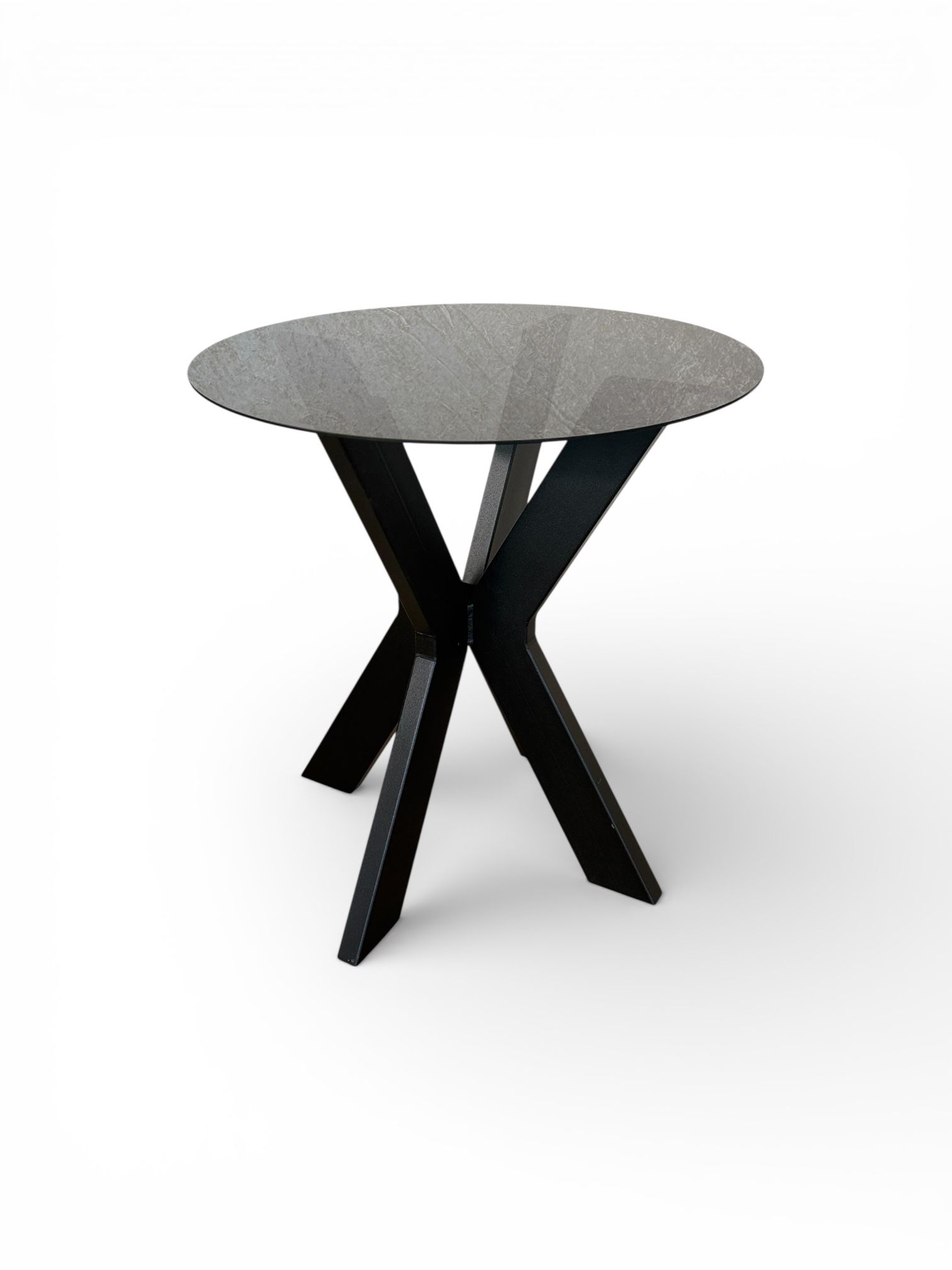 Table with dark glass