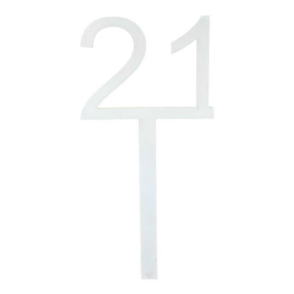 White table numbers (1-30)