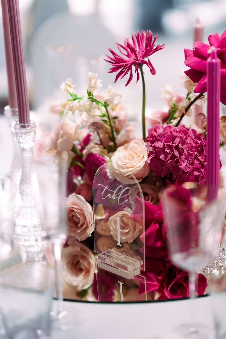 Transparent table numbers (1-25) !Need to buy!