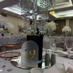 Matte table numbers (1-14)