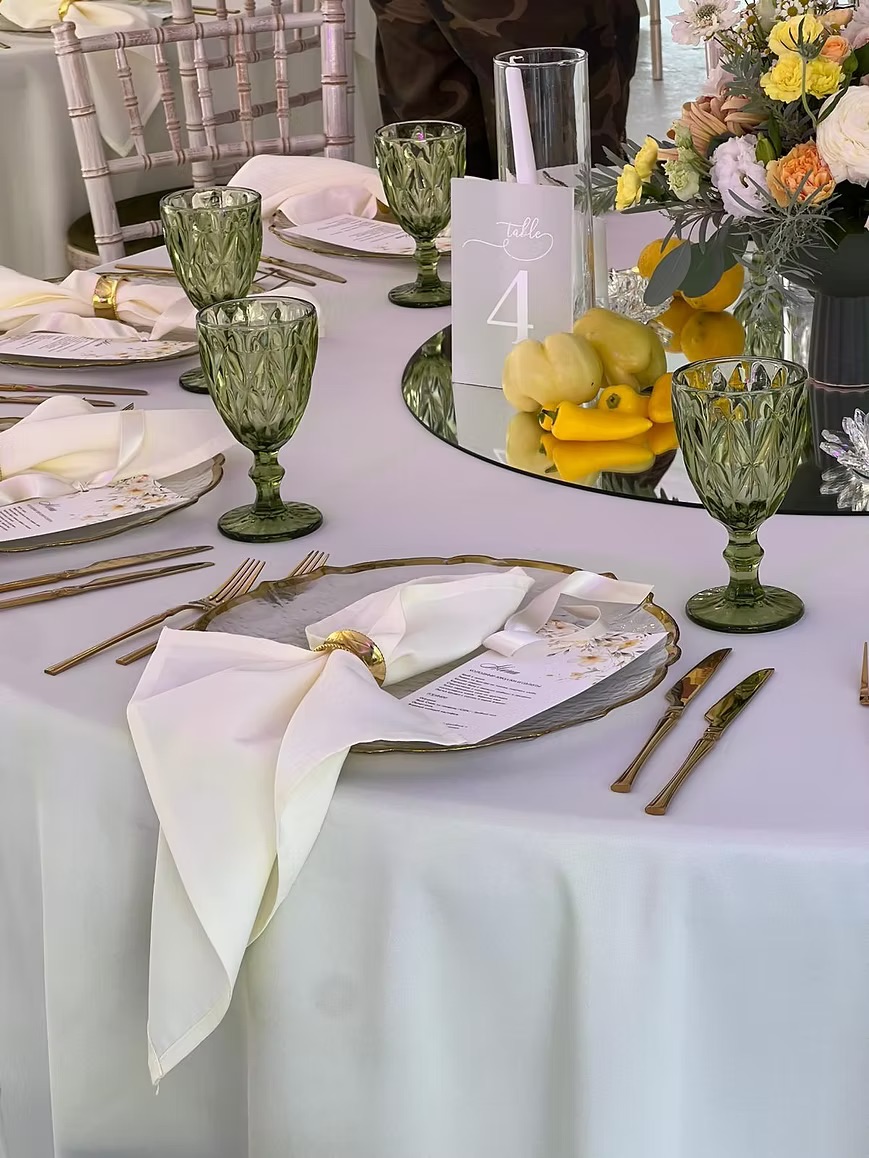 White table numbers (1-15) !Need to buy!