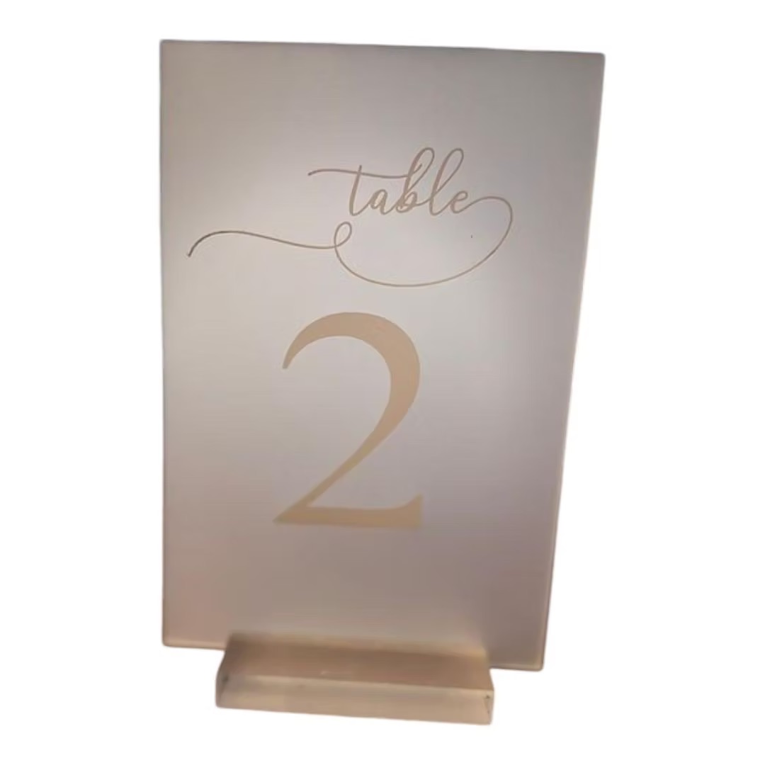 White table numbers (1-15) !Need to buy!