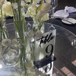 Black table numbers (1-15)