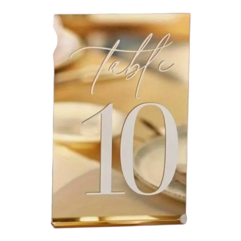 Gold table numbers (1-30)