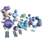 Planet table decoration