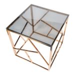Coffee table rose gold