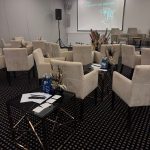 Coffee table rose gold