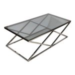 Coffee table silver long