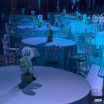 White & gold table numbers (1-60)