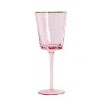 Glasses light pink with gold rim