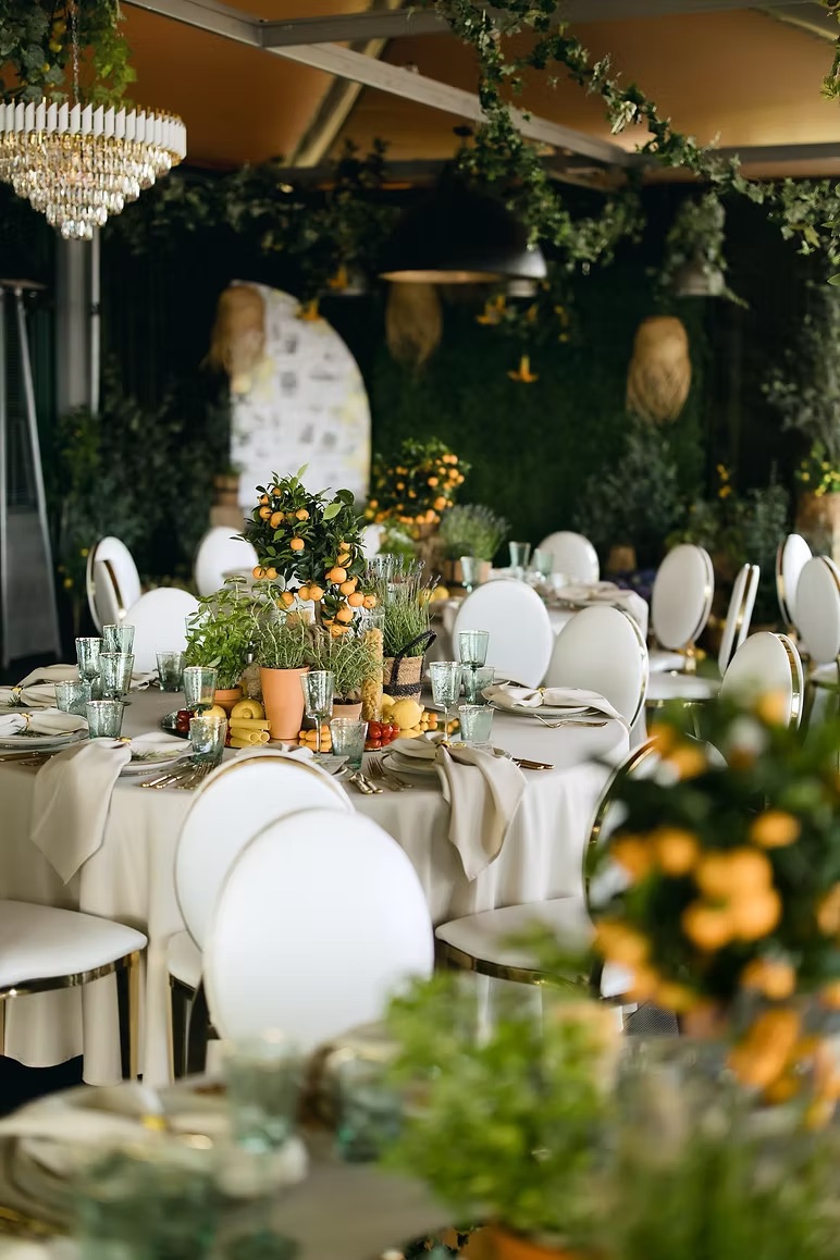 Green glasses with gold rim