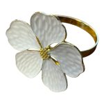 Flower napkin ring