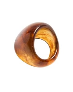 Amber napkin ring