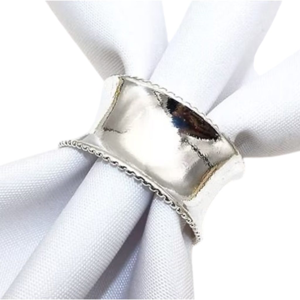 Silver napkin ring