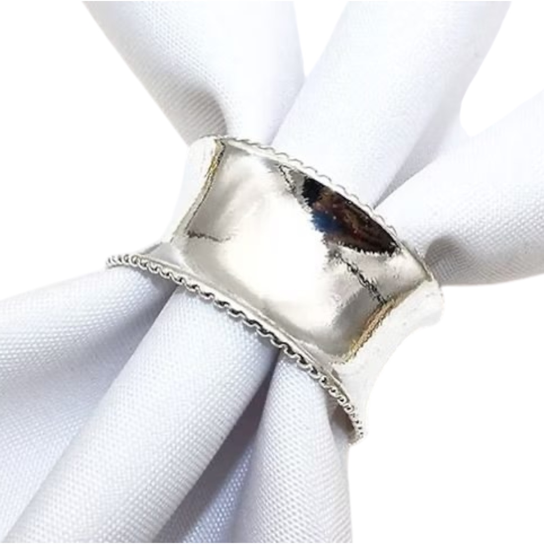 Silver napkin ring