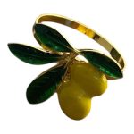 Lemon napkin ring