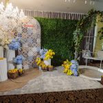 Crystal white chandelier