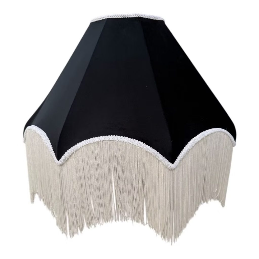 Black lampshade / chandelier