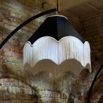 Black lampshade / chandelier