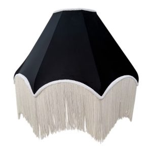 Black lampshade / chandelier
