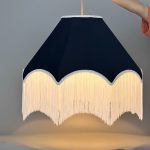 Black lampshade / chandelier
