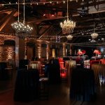 Crystal black chandelier