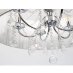 Silver chandelier