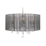 Silver chandelier