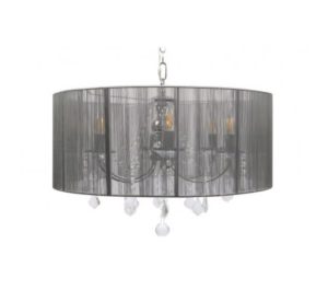 Silver chandelier