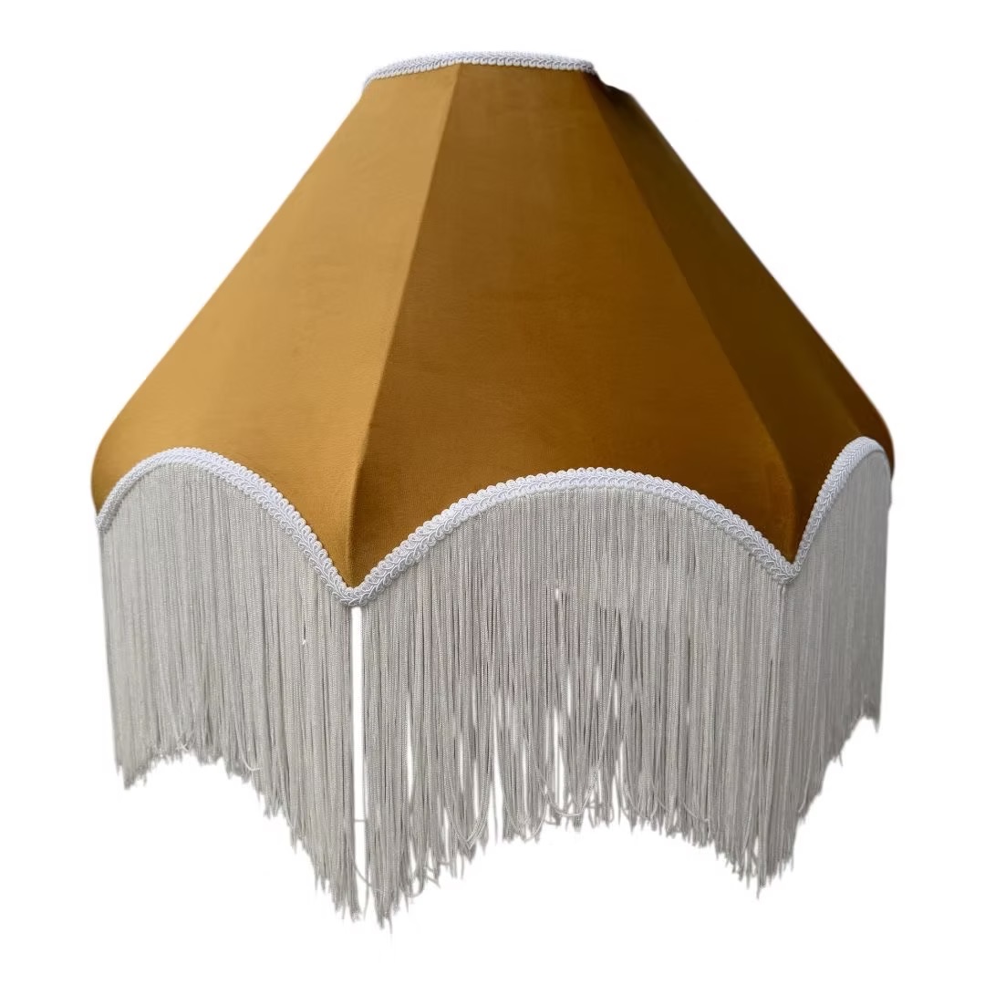 Gold lampshade / chandelier