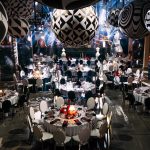 Black and white inflatable balloons (various)