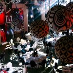 Black and white inflatable balloons (various)