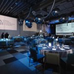 Silver inflatable balloons