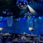 Silver inflatable balloons