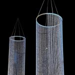 Ceiling crystal decoration