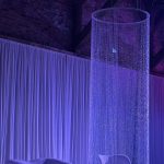 Ceiling crystal decoration