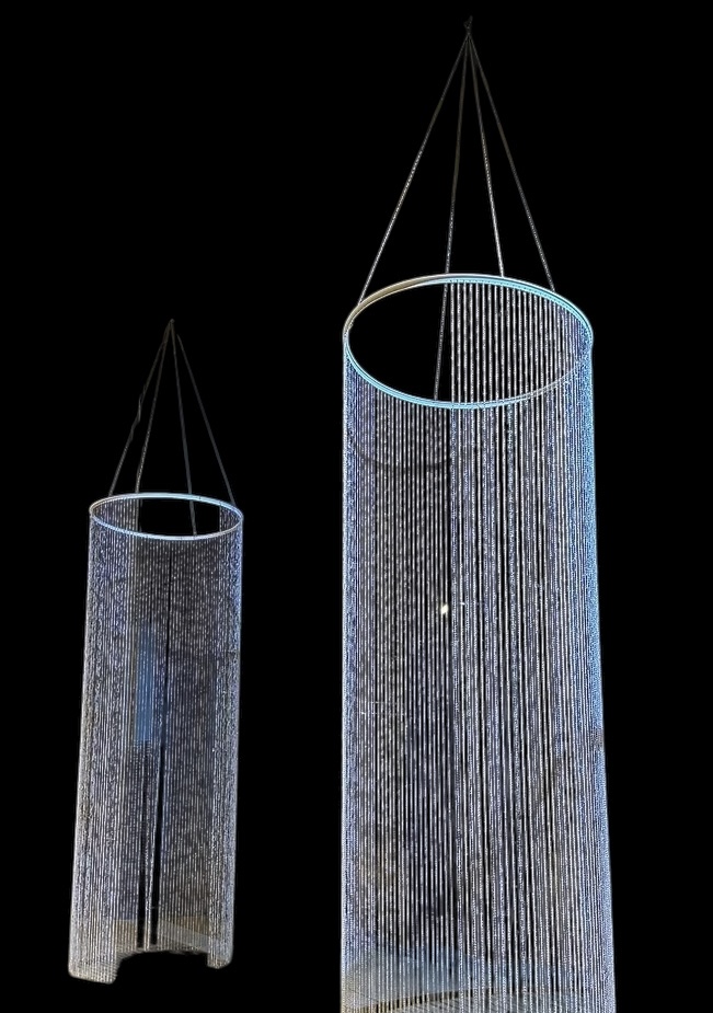 Ceiling crystal decoration