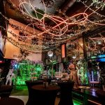 Artificial greenery strings