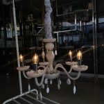 White chandelier