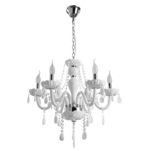 White chandelier
