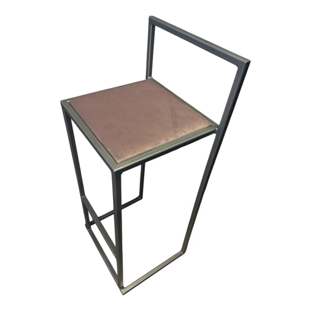 Bar stool silver