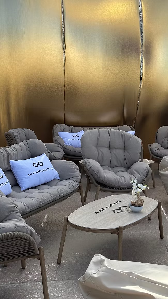 Lounge area (set) beige