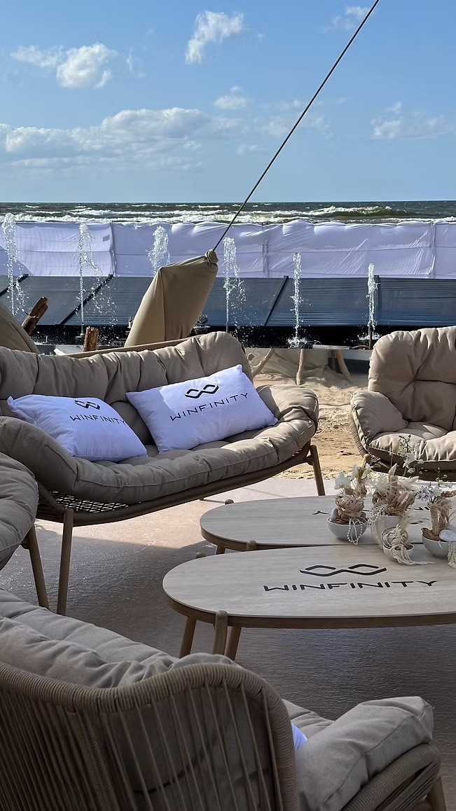 Lounge area (set) beige