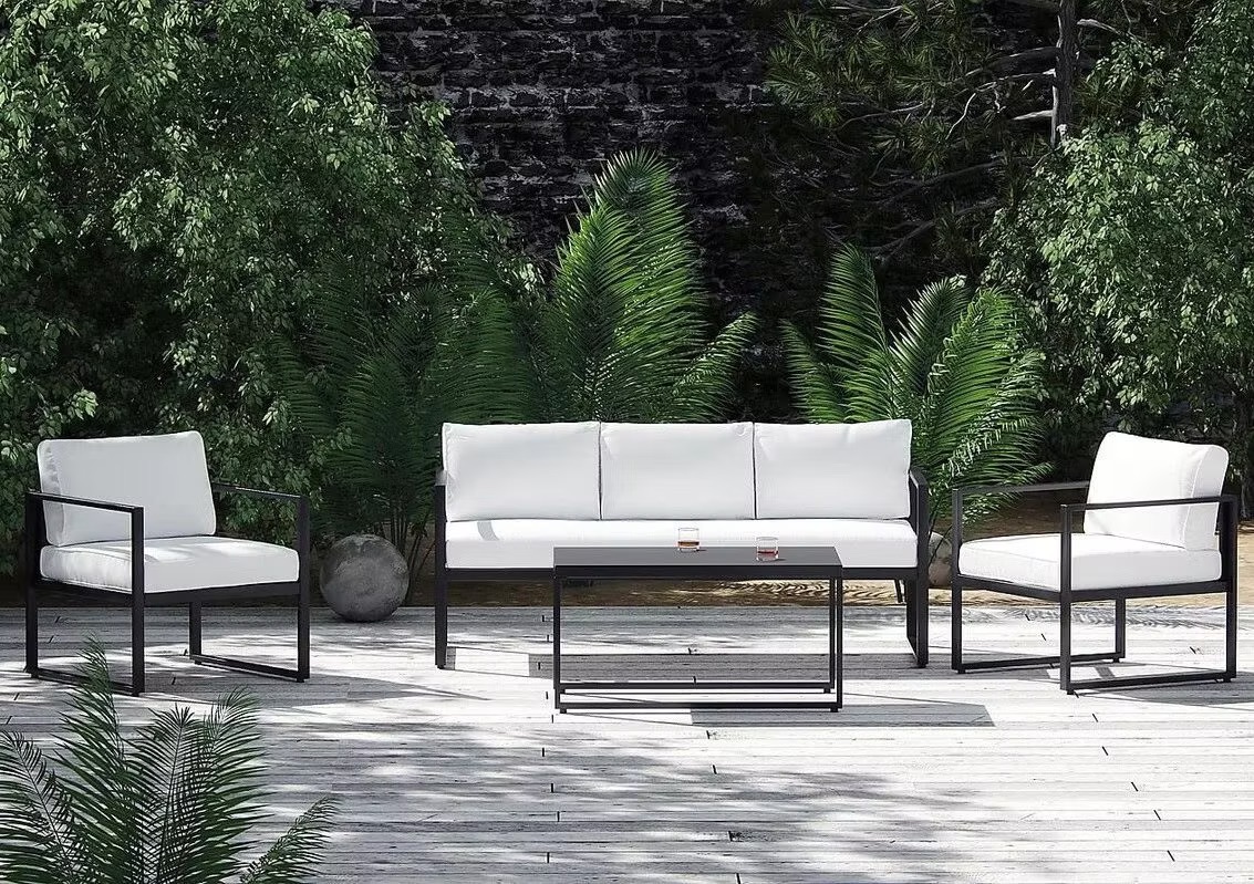 Lounge area (set) black & white